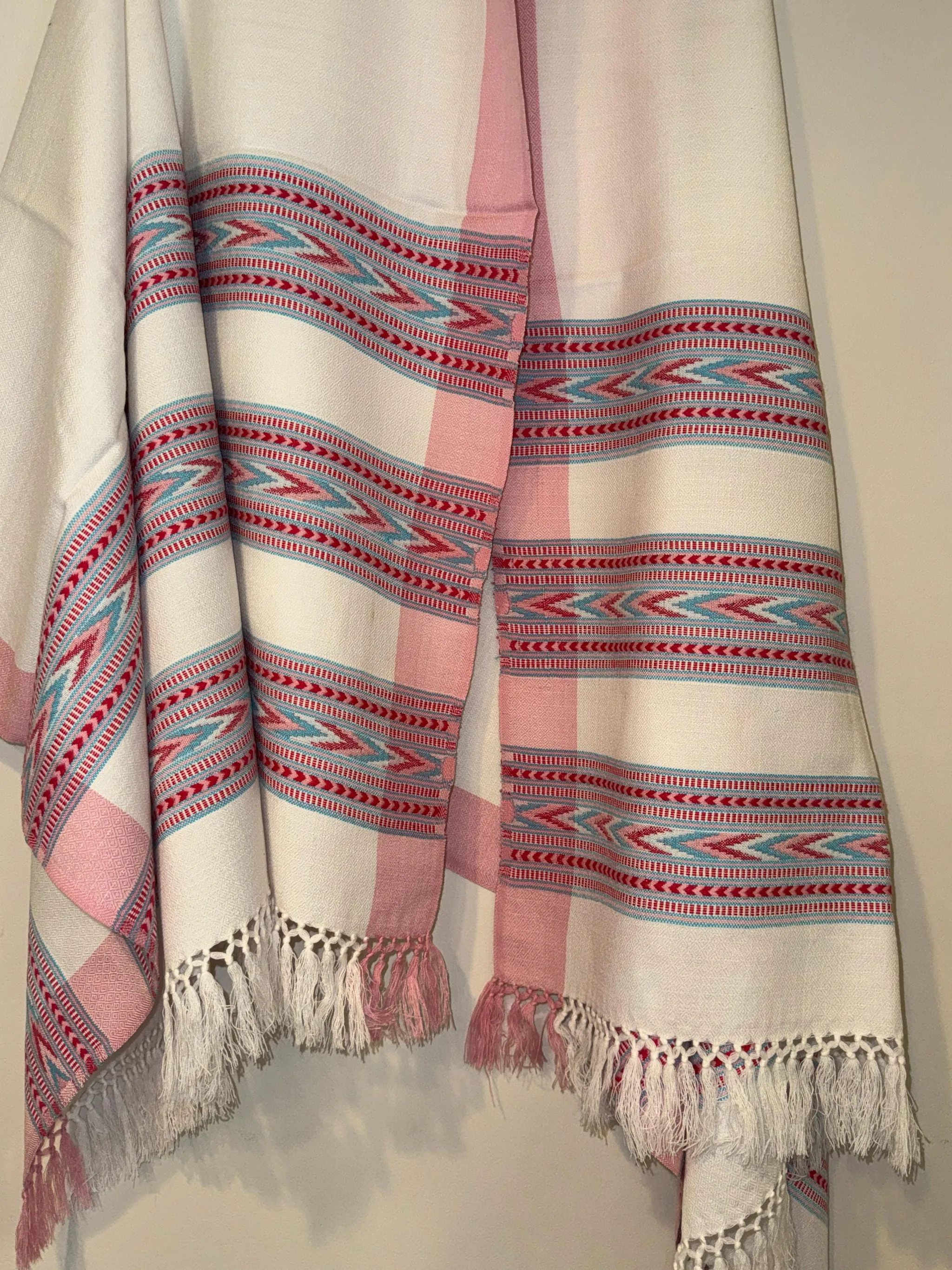 Handwoven Himalayan Meditation Shawl or Blanket (Trimurti & Vedic Guna Inspired), photo 7