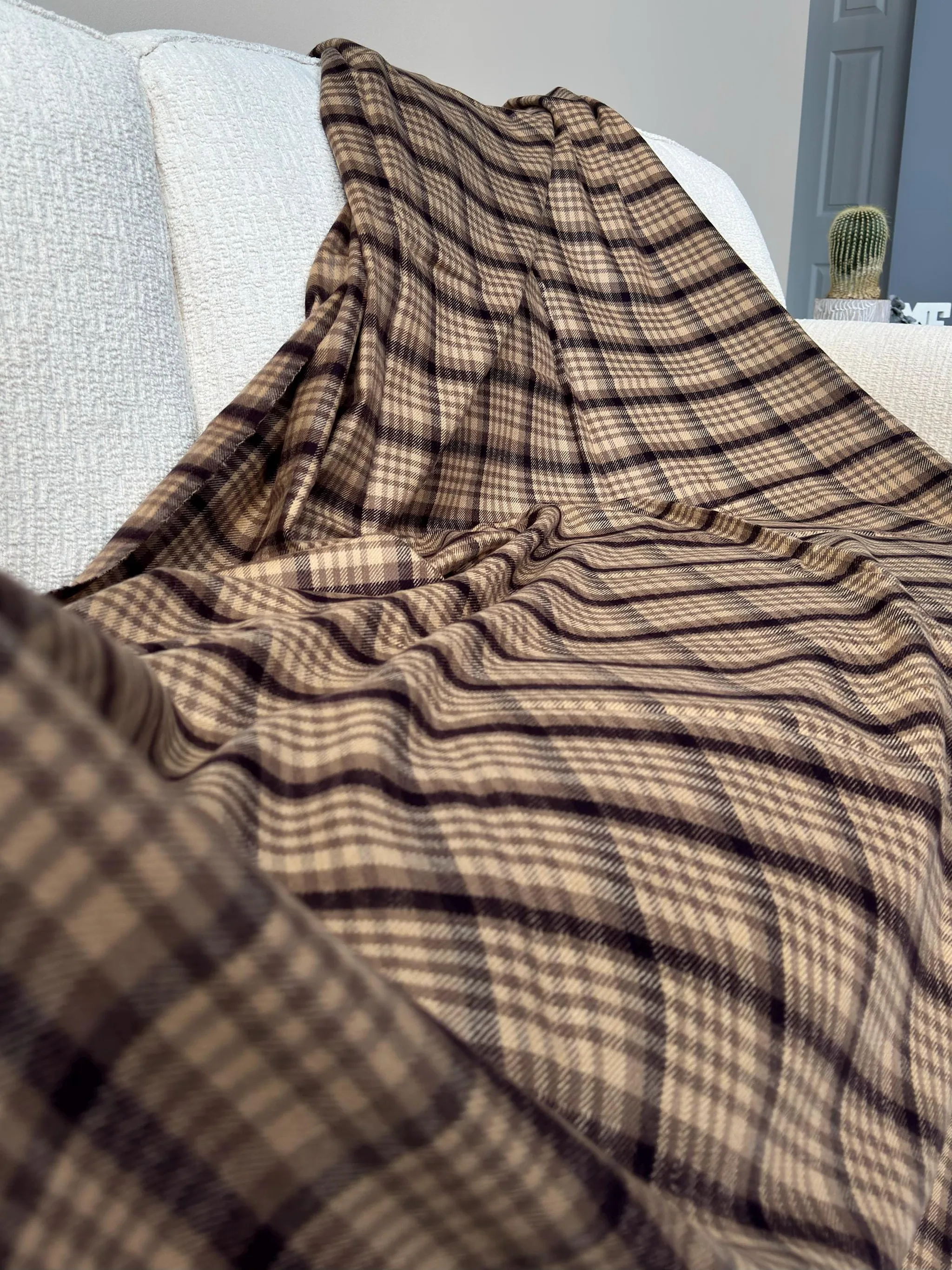 Shawl, Lohi, Checkered, Punjabi, Indian, Rustic, Meditation, Mindfullness, Yoga, Wool, Winter, photo 3